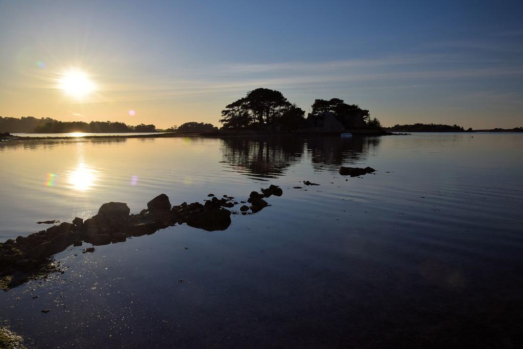 Villa A Deux Pas Des Iles Penvénan Esterno foto