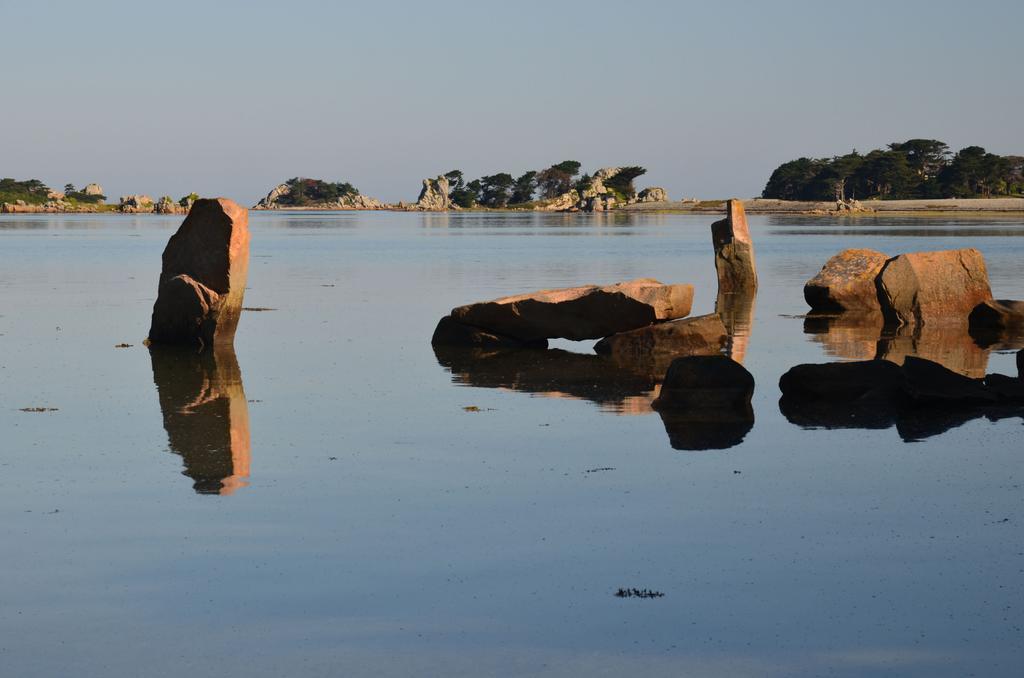 Villa A Deux Pas Des Iles Penvénan Esterno foto