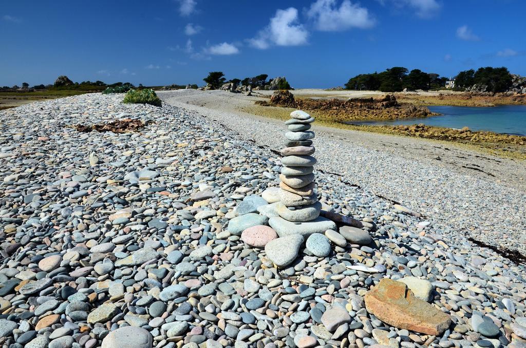 Villa A Deux Pas Des Iles Penvénan Esterno foto